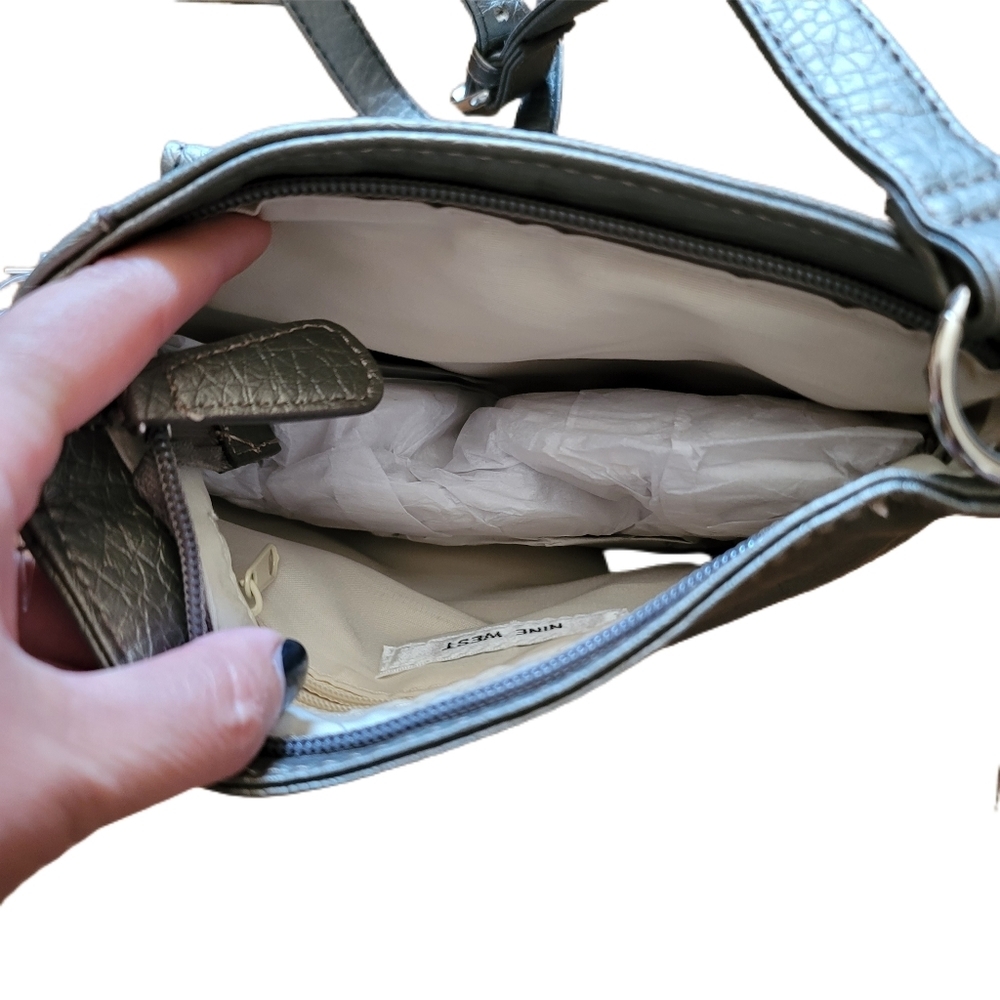 Nine West Crossbody Bag Gray - Picture 5 of 7